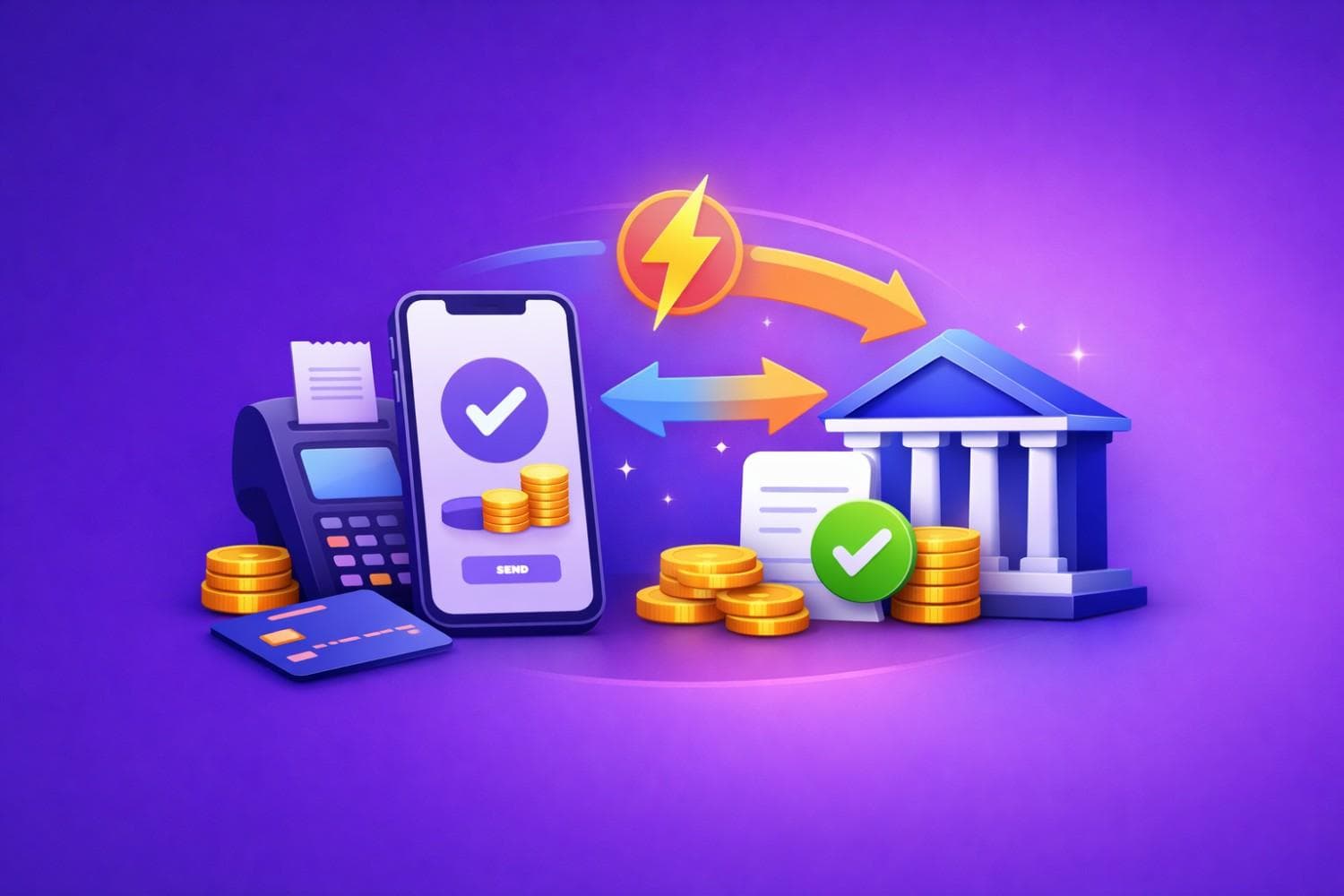 Instant settlement system for real-time payment processing