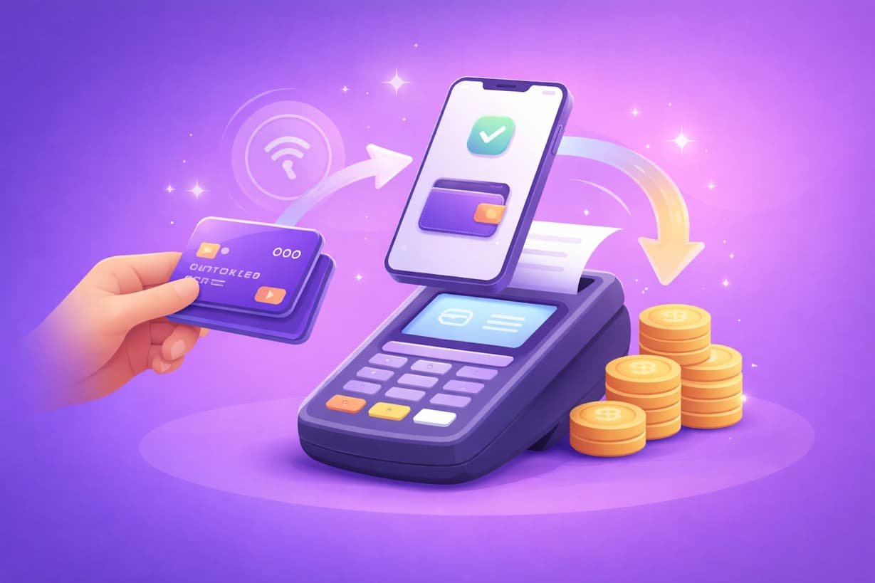 POS payment system for in-store digital transactions