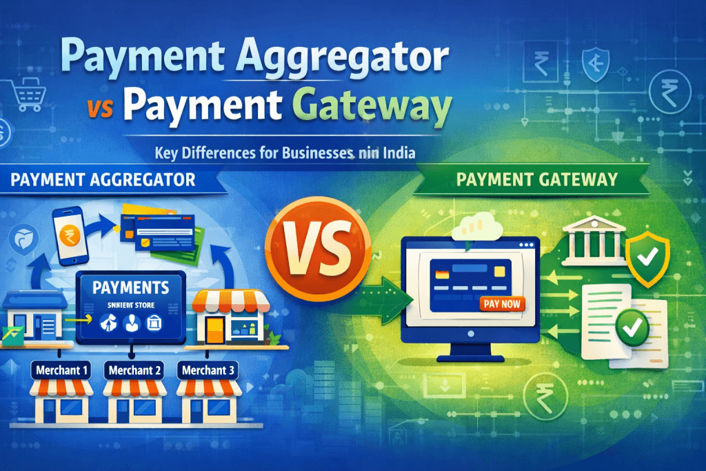 Payment Aggregator vs Payment Gateway: Key Differences for Businesses in India