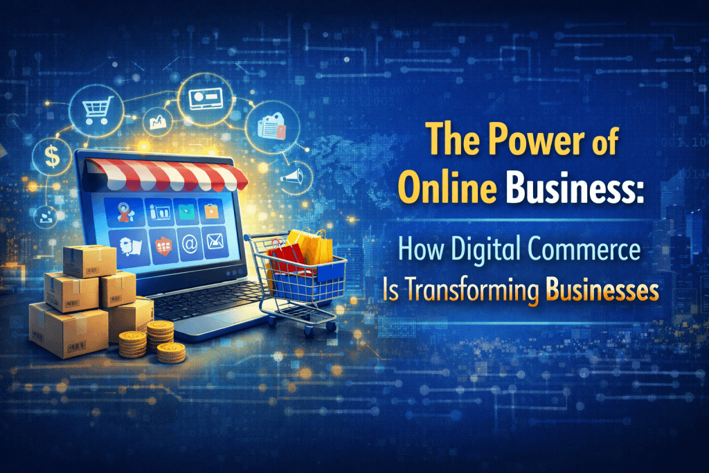 The Power of Online Business: How Digital Commerce Is Transforming Businesses