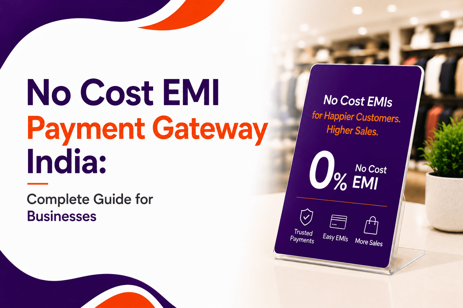 No Cost EMI Payment Gateway India: Complete Guide for Businesses