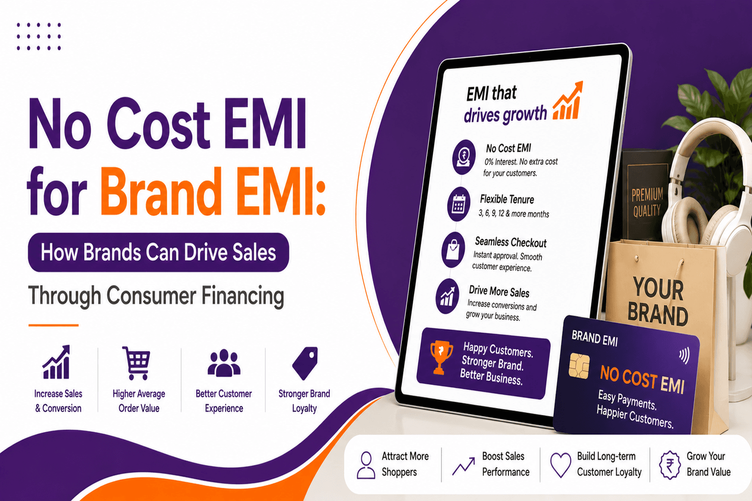 No Cost EMI for Brand EMI: How Brands Can Drive Sales Through Consumer Financing