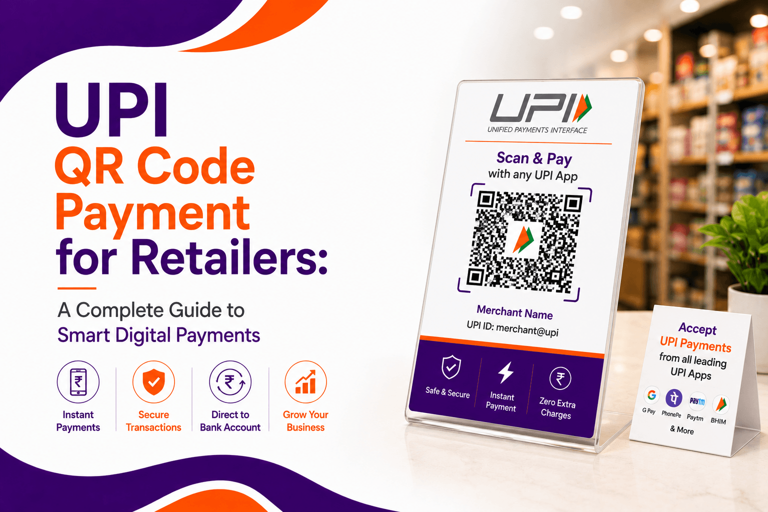 UPI QR Code Payment for Retailers: A Complete Guide to Smart Digital Payments