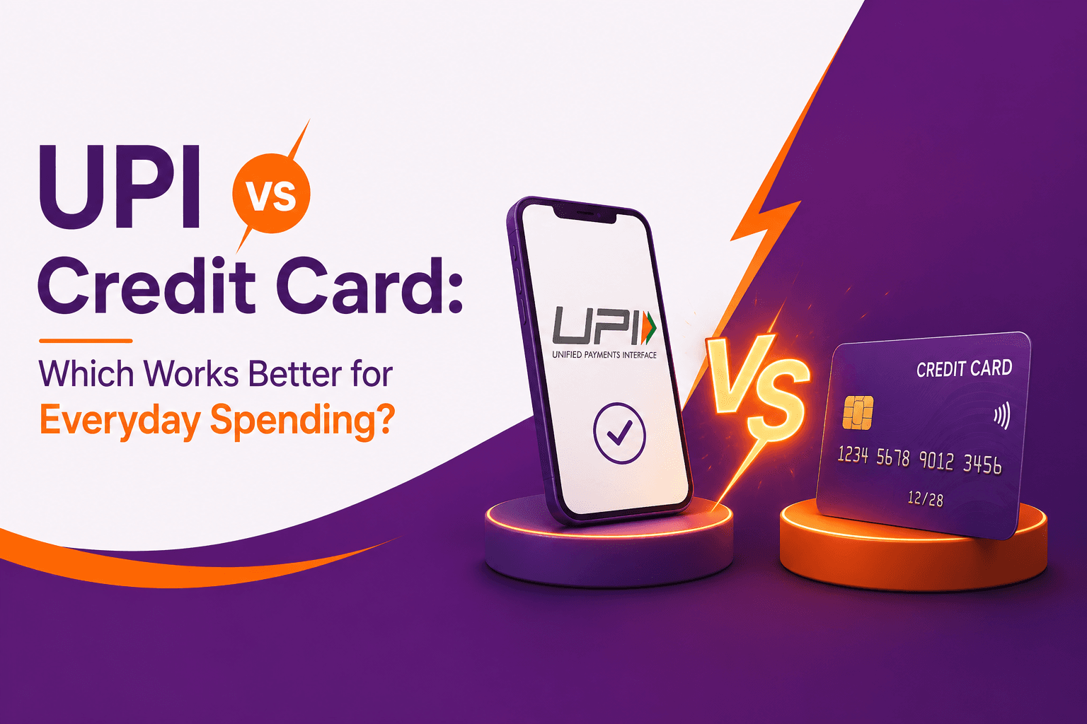 UPI vs Credit Card: Which Works Better for Everyday Spending?
