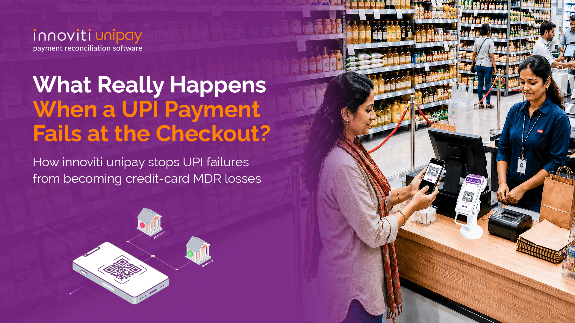 upi acquirer backup platform website banner innoviti