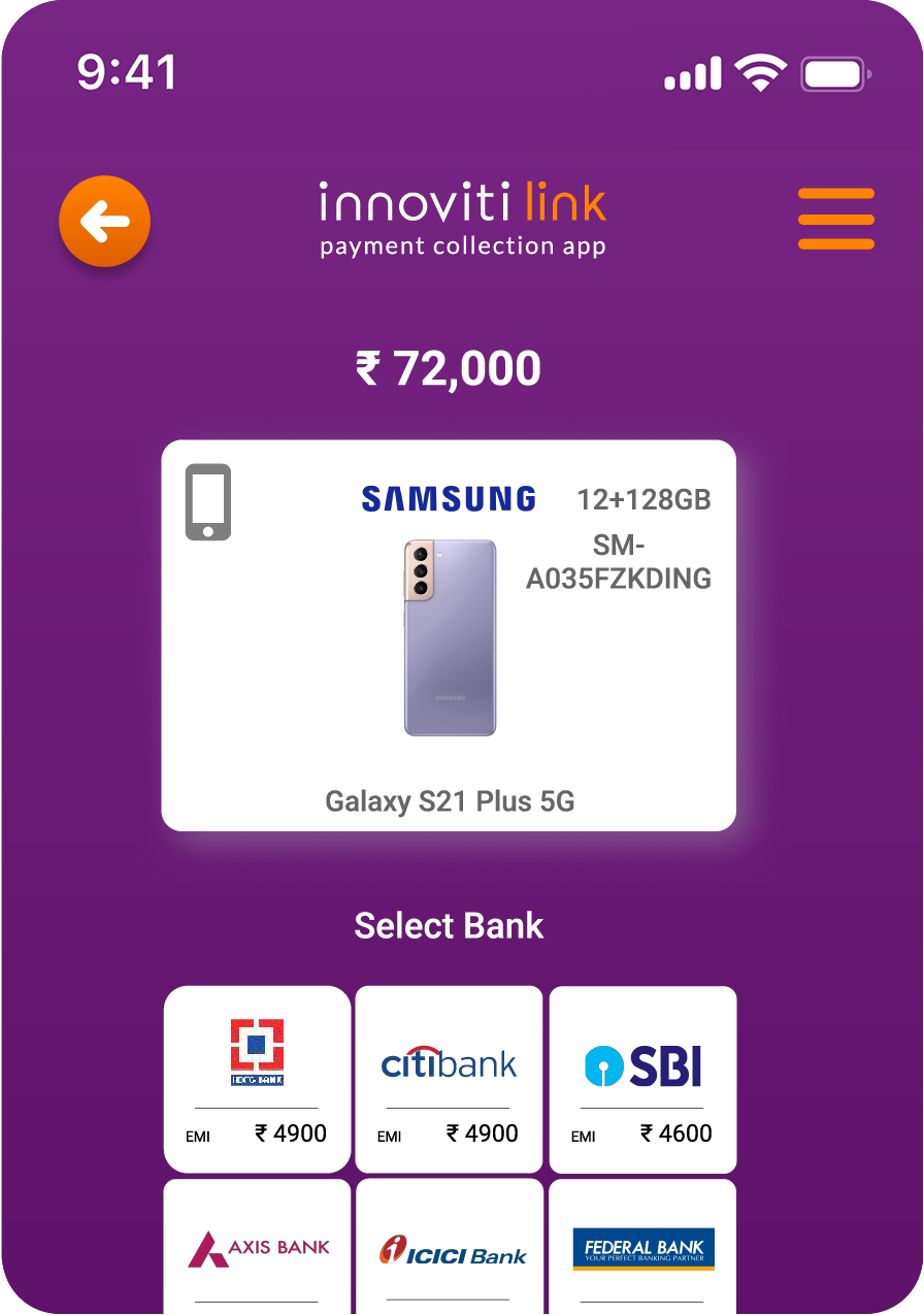 Provide Brand EMI offers 